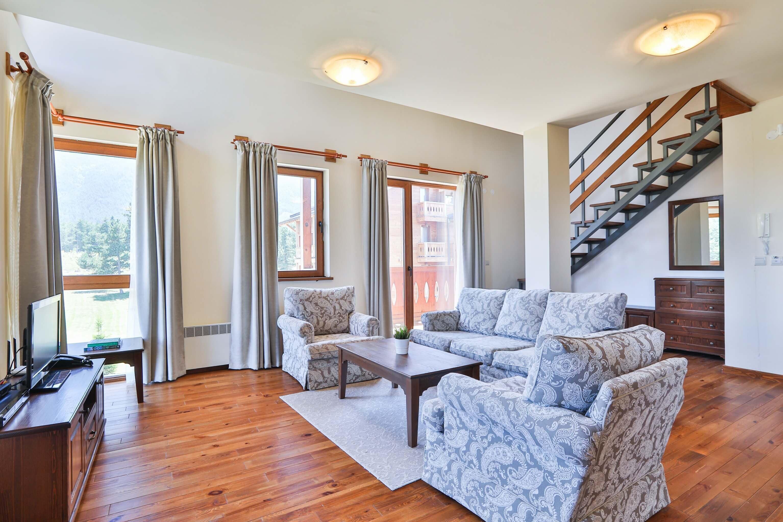 Apartment, 2 Bedrooms | Living area | TV, DVD player