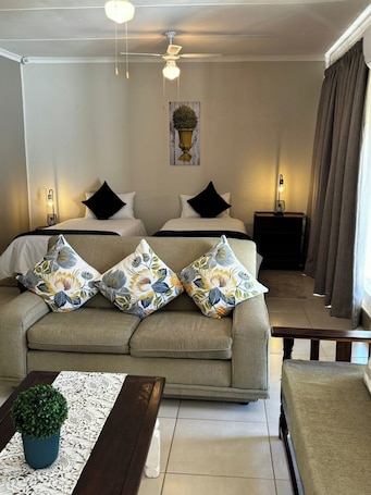 Gustav Unit 2 | Living area | 32-inch TV with digital channels