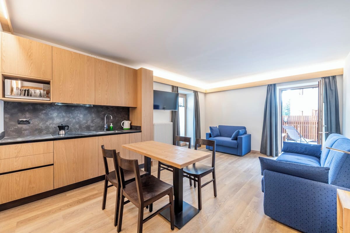 Appartement Deluxe, 1 chambre, cÎté jardin | 1 chambre, accÚs au Wi-Fi (inclus), literie fournie