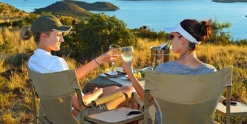 Opções para refeição ao ar livre