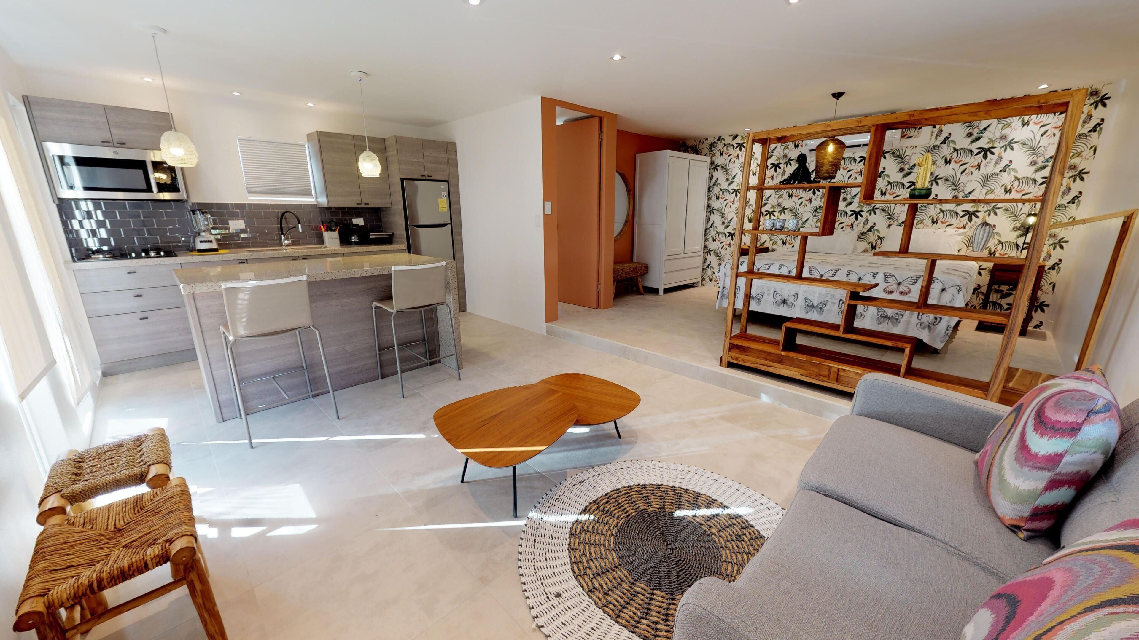 Superior-Suite | Wohnbereich | Flachbildfernseher