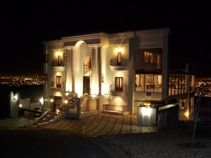 Front of property – evening/night