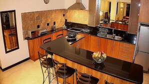 Spacious City View Apartment | Cocina privada