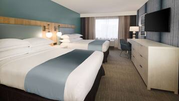 Room, 2 Queen Beds | Premium bedding, in-room safe, desk, laptop workspace