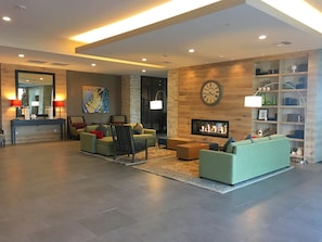 Sala de estar en el lobby