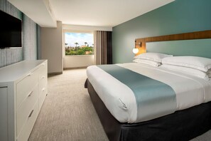 Suíte estúdio, 1 cama King | Roupas de cama premium, cofres nos quartos, escrivaninha