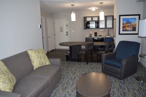 In-room safe, desk, laptop workspace, soundproofing