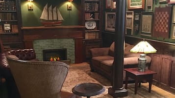 Sala de estar en el lobby