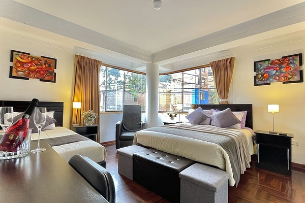 Superior Apartment, 2 Bedrooms, Kitchenette | City view