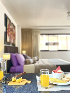Studio, 1 Double Bed, Kitchenette | Iron/ironing board, free WiFi, bed sheets - Allinkay Cusco Apart Hotel (Cusco)