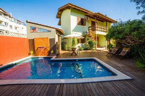 Outdoor pool - Pousada do Capitão (Florianópolis)