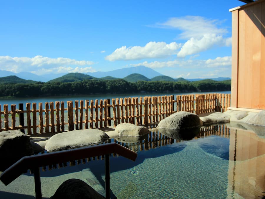 Suite (Open-air Bath) | Salle de bain