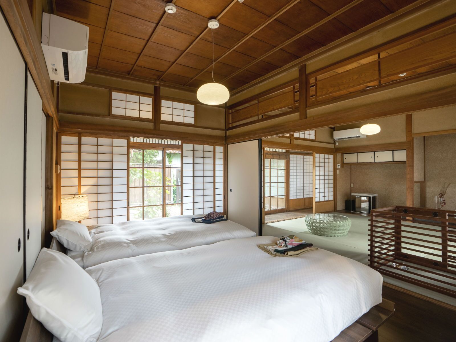 Premier Room (VMG, 2 People, Pet Friendly) | Peralatan tempat tidur premium, peti besi dalam bilik 