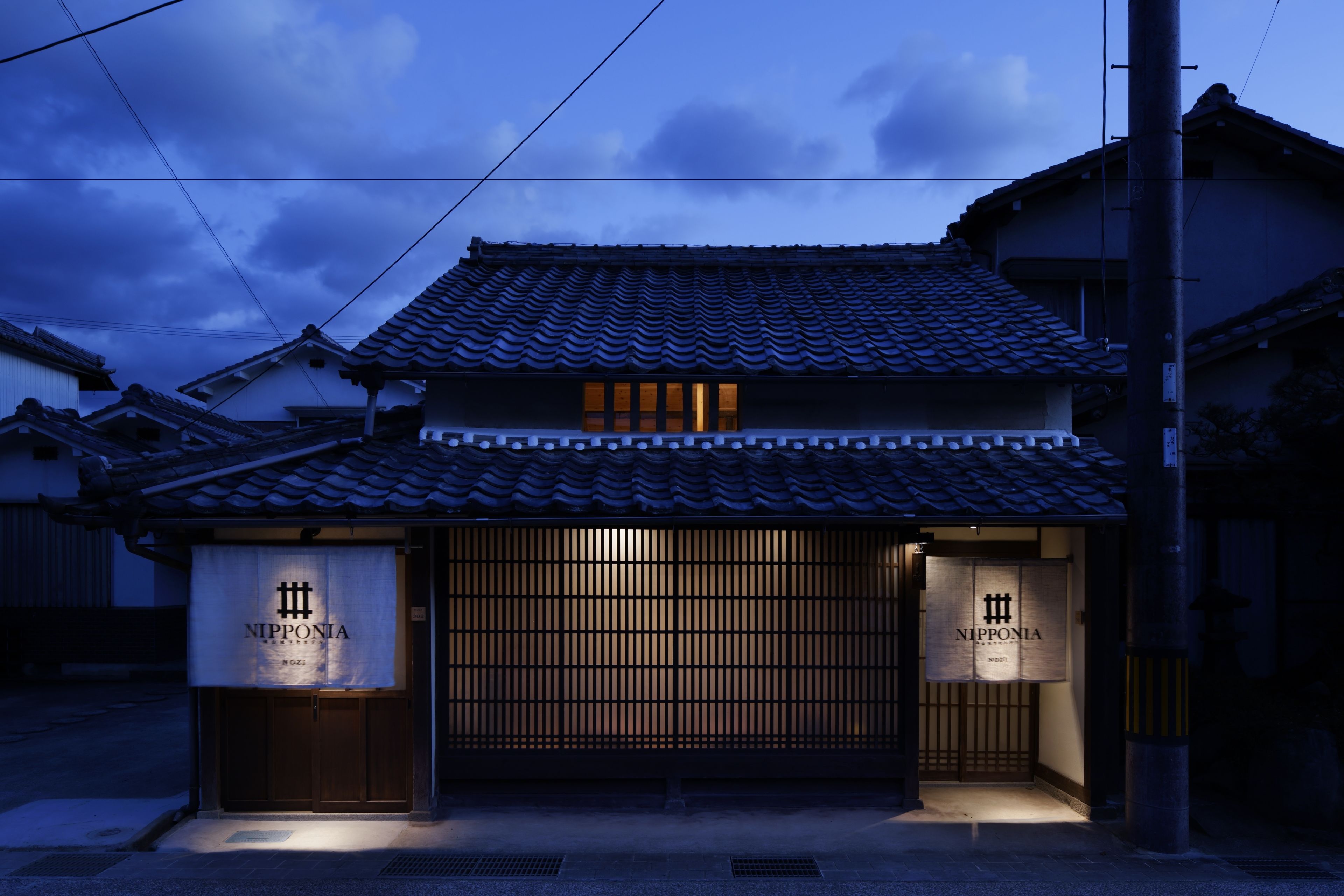 Fasade – kveld/natt