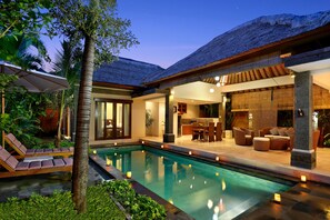 Two Bedroom Villa with Private Pool | Outdoor pool | Outdoor pool, pool umbrellas, sun loungers - The Buah Bali Villas (Seminyak)