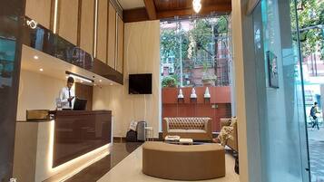 Lobby sitting area