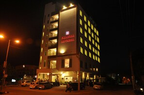 Front of property - evening/night