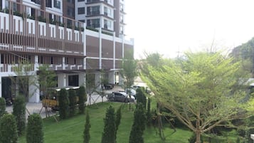 Blick von der Unterkunft