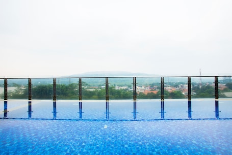 Piscina en la azotea