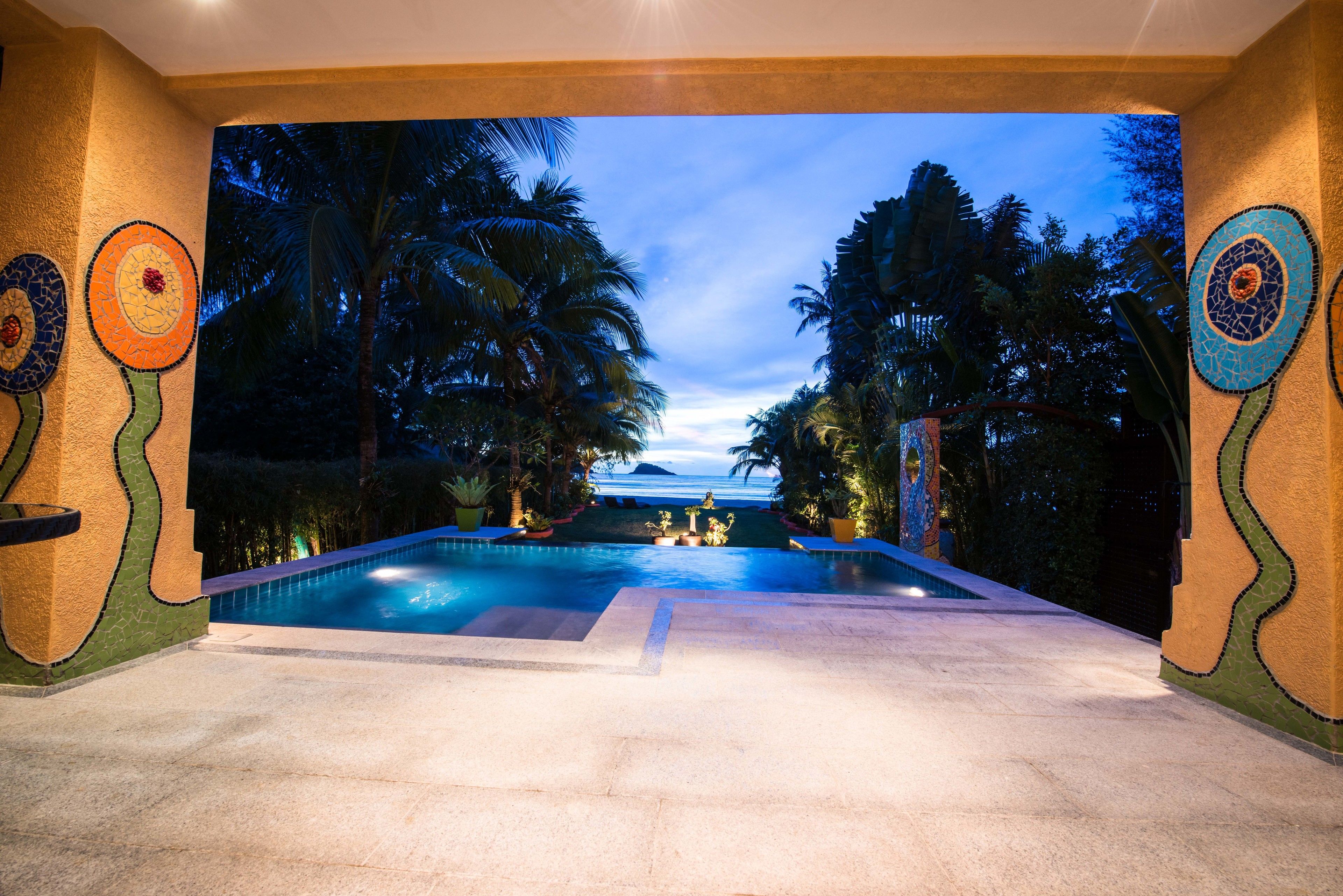 Outdoor pool