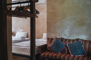 Deluxe Triple Room, 1 Bedroom, Mountain View, Executive Level | In-room safe, blackout curtains, free WiFi, bed sheets