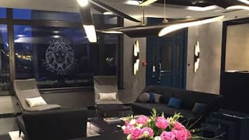 Sala de estar en el lobby