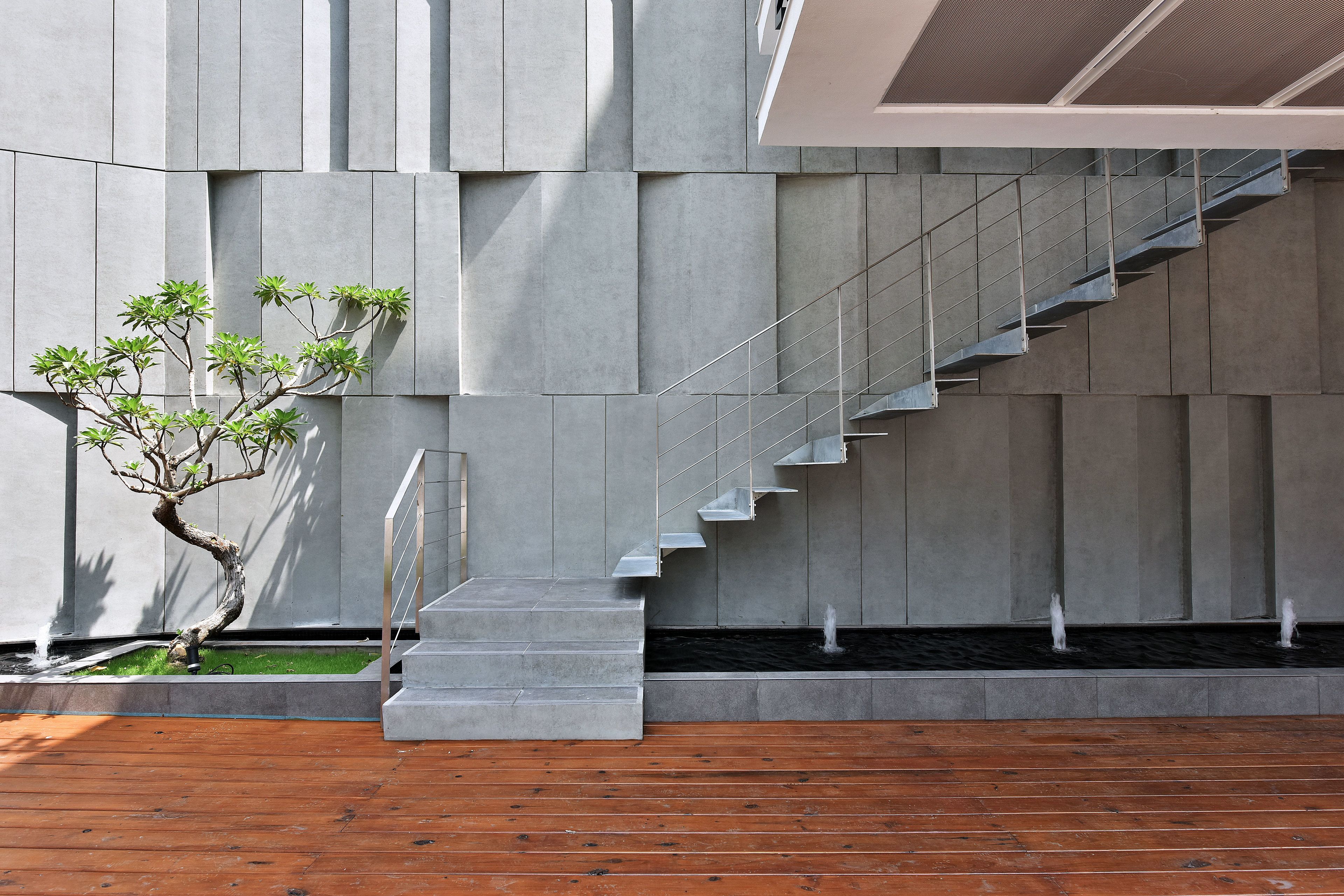 Khuôn viên nơi lưu trú