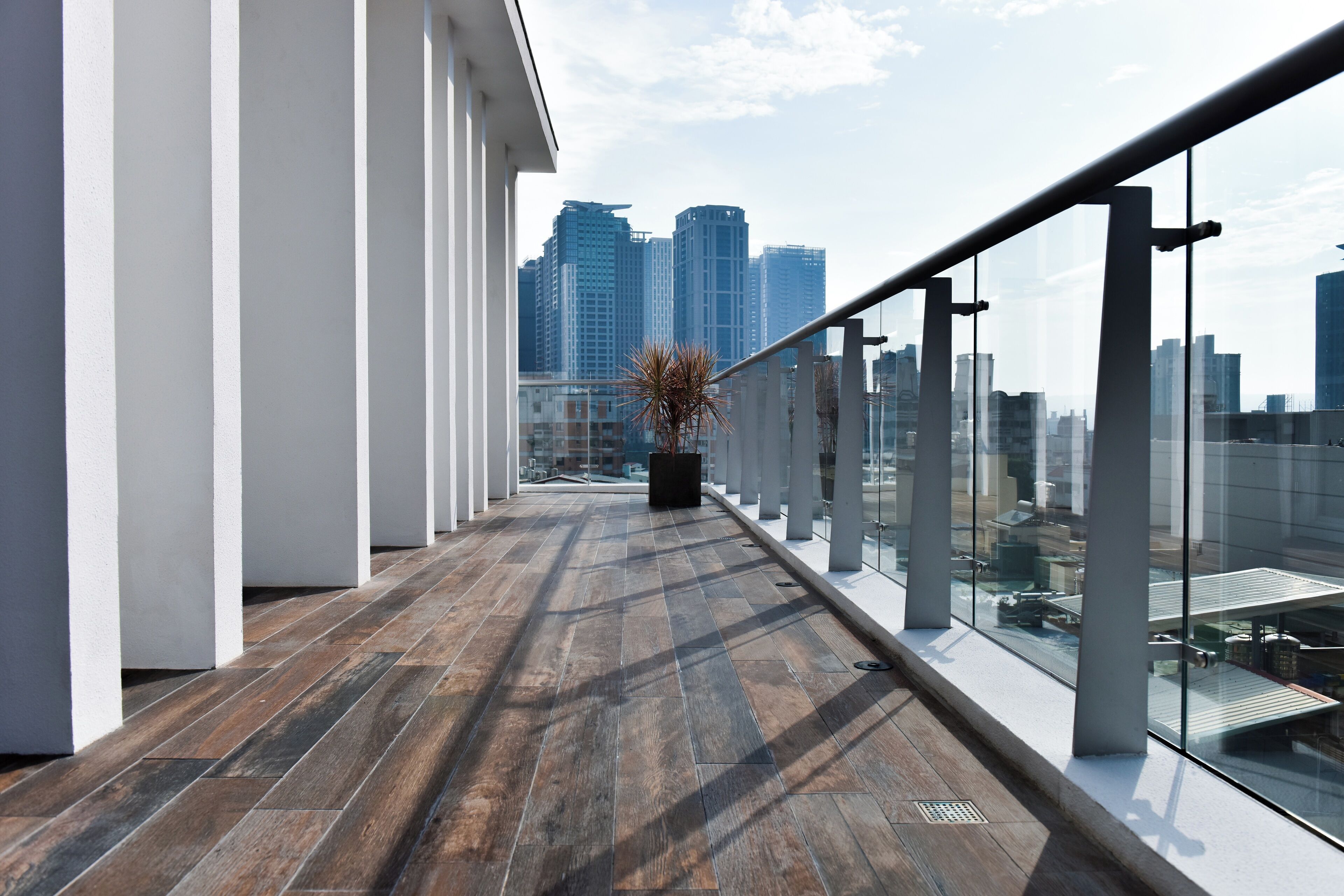 環遊城市雙人房 | 露台/庭院