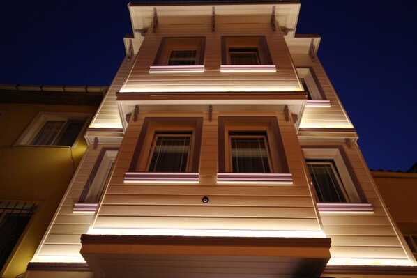Front of property - evening/night - Aya Sergios (Istanbul)