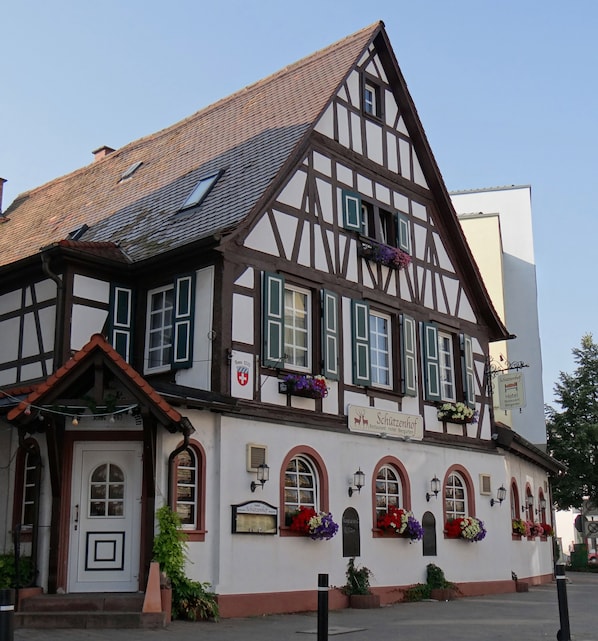 Fassade der Unterkunft