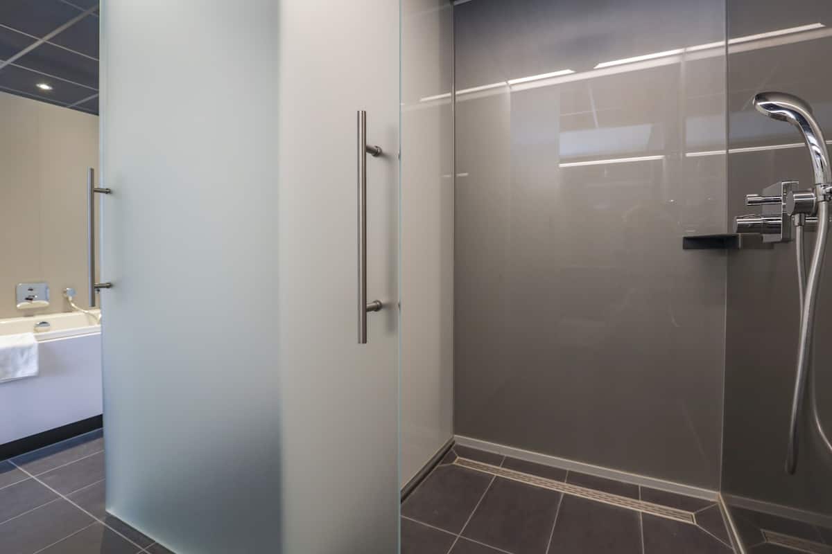 superior room | in-room safe, desk, laptop workspace, iron/ironing board