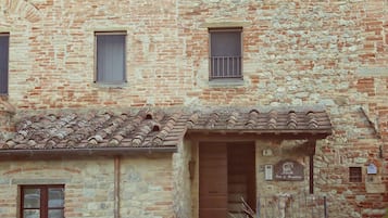 Fassade der Unterkunft