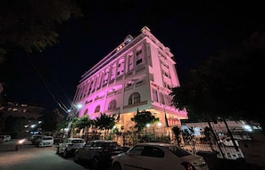 Front of property – evening/night