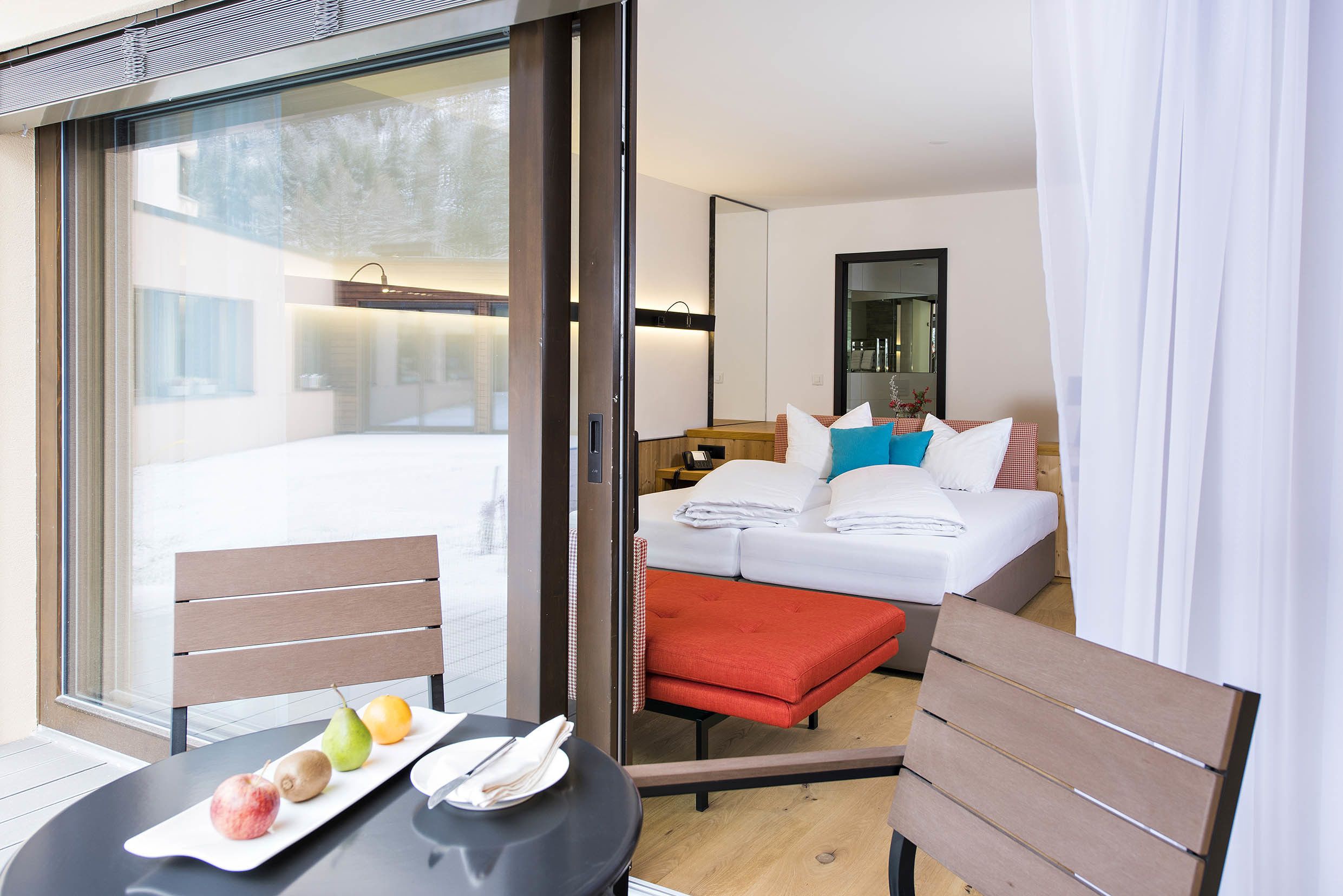 Chambre Double Deluxe, balcon, vue montagne