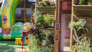 Children's play area - outdoor - Hôtel Le Tremplin (Morzine)