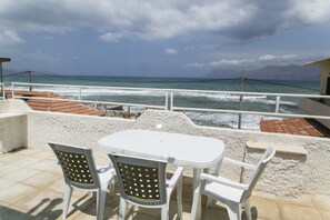 Panoramic dubbelrum - havsutsikt | Balkong