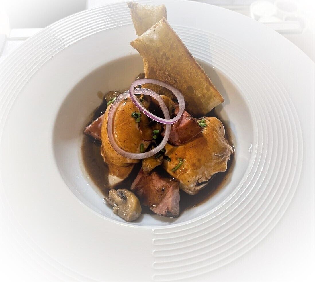 breakfast, lunch, dinner served; local cuisine