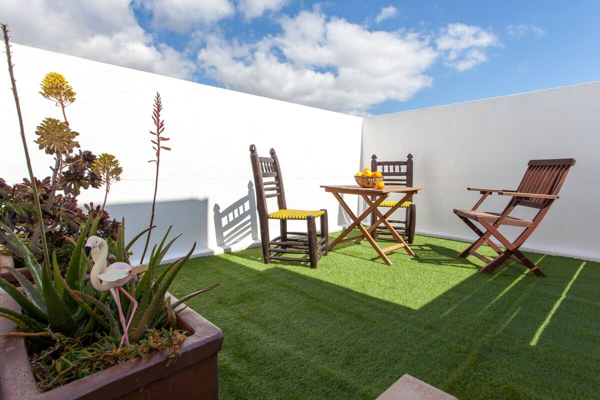 Habitación superior con 2 camas individuales, 2 camas individuales, Terraza | Terraza o patio