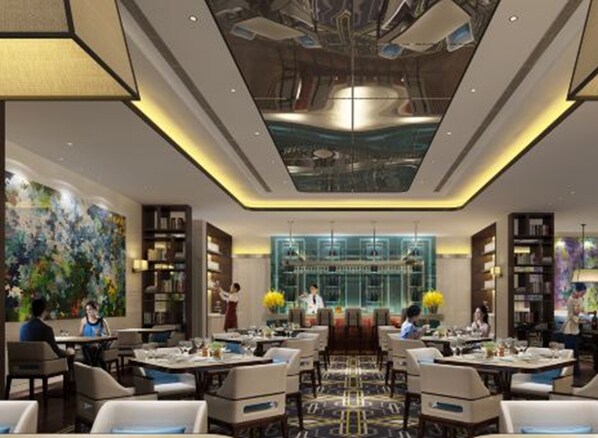 Petit déjeuner, déjeuner et dîner servis sur place