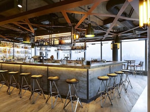 Cocktail bar - Novotel London Canary Wharf Hotel (London)