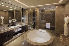 Ducha, artículos de tocador de diseñador, secador de pelo, batas