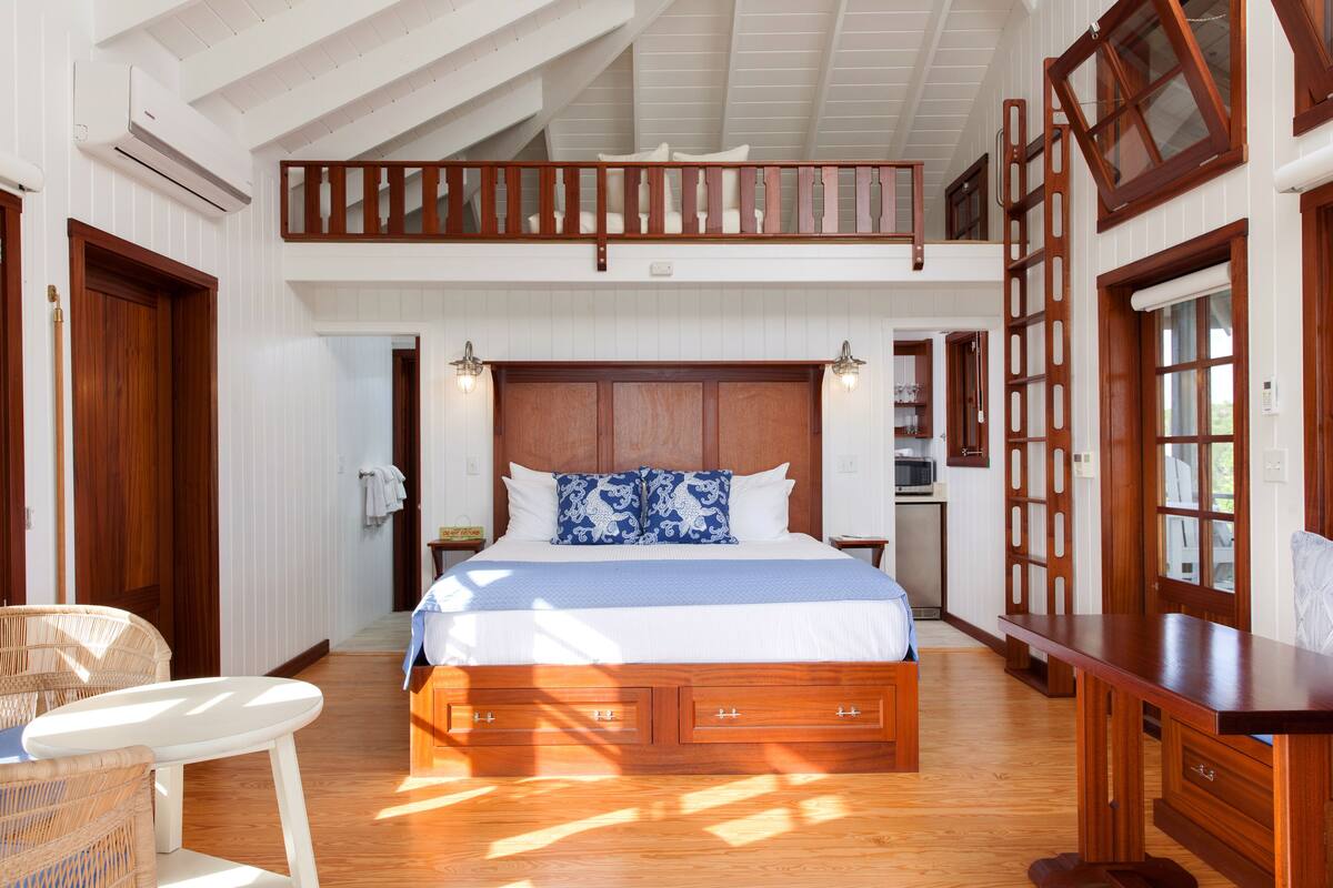 In-room safe, blackout curtains, iron/ironing board, bed sheets