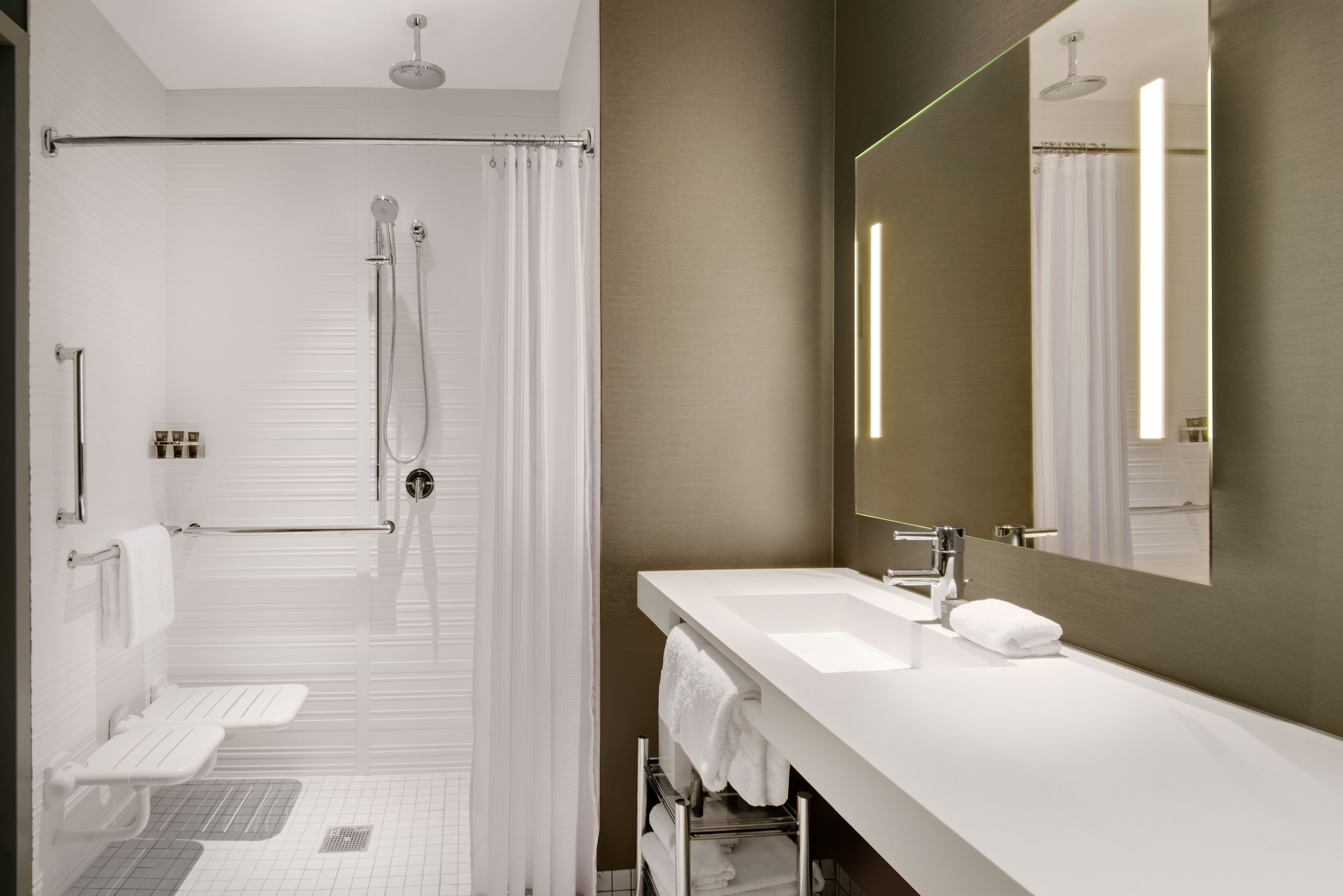 free toiletries, hair dryer, towels, soap