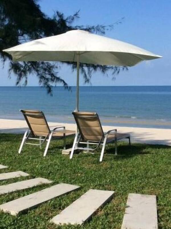 Na praia