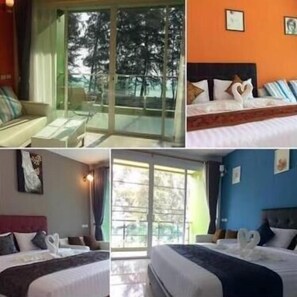 Blackout drapes, iron/ironing board, free WiFi - Greenseaviewresort Bangsaphan (Bang Saphan)