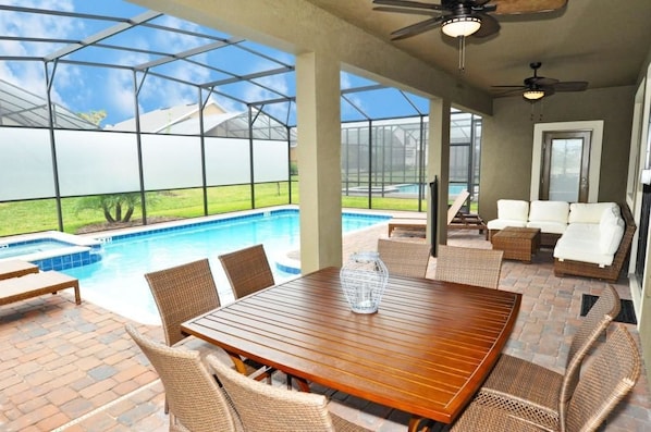 Family House, 6 Bedrooms | Balcony view - 2318 Providence House 6 Bedroom by Florida Star (Davenport)