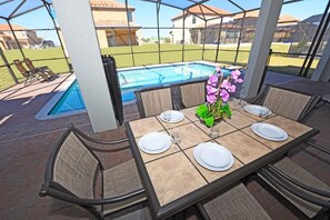 Terrace/patio - 2329 Providence House 8 Bedroom by Florida Star (Davenport)