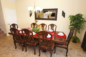 Family House, 6 Bedrooms | Dining - 2329 Providence House 8 Bedroom by Florida Star (Davenport)