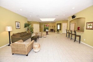 Family Townhome, 4 Bedrooms | Living area | DVD player - 3125 VillaSol Townhome 4 Bedroom by Florida Star (Kissimmee)