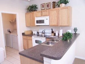 Family House, 4 Bedrooms | Private kitchen | Fridge, microwave, coffee/tea maker - 541 Sandy Ridge House 4 Bedroom by Florida Star (Davenport)